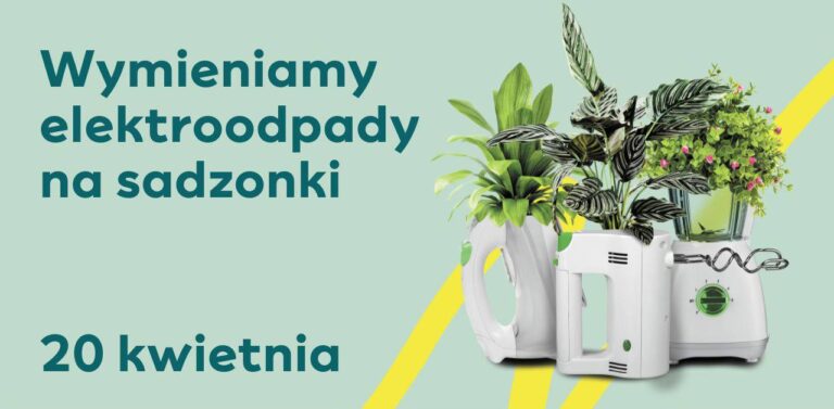 „Wymieniamy elektroodpady na sadzonki” – Akcja z IKEA