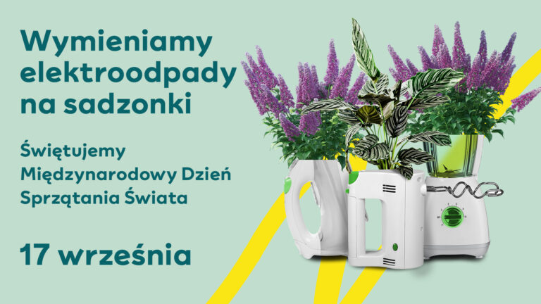 Akcja z IKEA i SKENDE. Wymieniamy elektroodpady na sadzonki